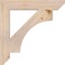 Ekena Millwork Westlake Slat Smooth Bracket, Douglas Fir, 3 1/2"W x 24"D x 24"H BKT04X24X24WTL06SDF - alternate 4